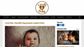 What Lovely-baby.fr website looked like in 2022 (2 years ago)