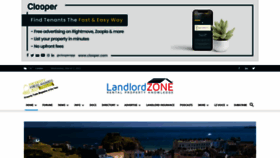 What Landlordzone.co.uk website looked like in 2022 (2 years ago)