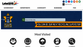 What Lakelandgov.net website looked like in 2022 (2 years ago)