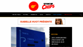 What Lesacdechips.com website looked like in 2022 (2 years ago)