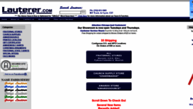What Lauterer.com website looked like in 2022 (2 years ago)