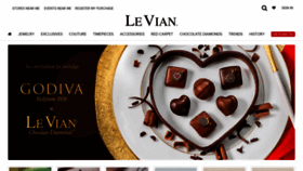 What Levian.com website looked like in 2022 (2 years ago)