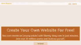 What Liberty-blog.com website looked like in 2022 (2 years ago)