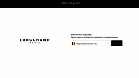 What Longchamp.com website looked like in 2022 (2 years ago)