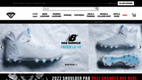 What Lacrosseunlimited.com website looked like in 2022 (2 years ago)