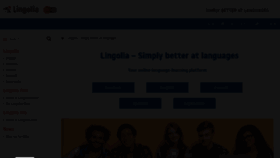 What Lingolia.com website looked like in 2022 (2 years ago)