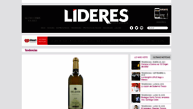 What Lideresmexicanos.com website looked like in 2022 (2 years ago)