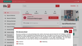 What Lifepr.de website looked like in 2022 (2 years ago)