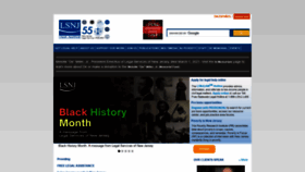 What Lsnj.org website looked like in 2022 (4 years ago)