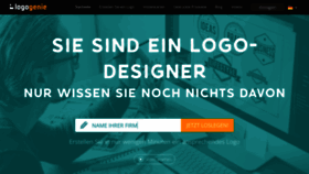 What Logogeist.de website looked like in 2022 (2 years ago)