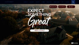 What Leeuniversity.edu website looked like in 2022 (2 years ago)