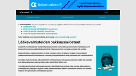 What Laakeinfo.fi website looked like in 2022 (2 years ago)