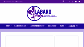 What Labaroviola.com website looked like in 2022 (2 years ago)