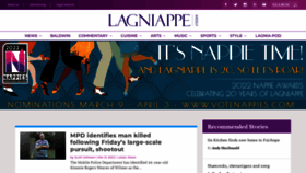 What Lagniappemobile.com website looked like in 2022 (2 years ago)