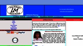 What Lmbarrelracing.com website looked like in 2022 (2 years ago)