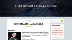 What Limit-breaker.com website looked like in 2022 (2 years ago)