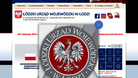 What Lodzkie.eu website looked like in 2022 (2 years ago)