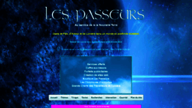 What Lespasseurs.com website looked like in 2022 (2 years ago)