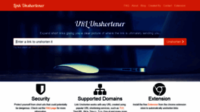 What Linkunshorten.com website looked like in 2022 (2 years ago)