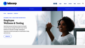 What Labcorpsolutions.com website looked like in 2022 (2 years ago)