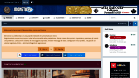 What Lamoneta.it website looked like in 2022 (2 years ago)