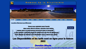 What Location-bormes-les-mimosas.fr website looked like in 2022 (2 years ago)