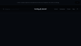 What Lonelyplanetitalia.it website looked like in 2022 (4 years ago)