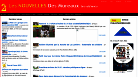 What Les-nouvelles-des-mureaux.com website looked like in 2022 (2 years ago)