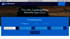 What Lkperformance.co.uk website looked like in 2022 (2 years ago)