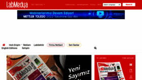 What Labmedya.com website looked like in 2022 (2 years ago)
