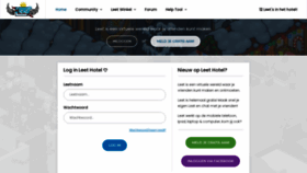 What Leet.ws website looked like in 2022 (3 years ago)