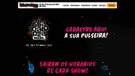 What Lollapaloozabr.com website looked like in 2022 (2 years ago)