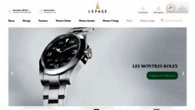 What Lepage.fr website looked like in 2022 (2 years ago)