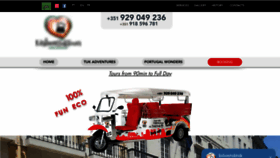 What Lisbon-tuk-tours.com website looked like in 2022 (2 years ago)