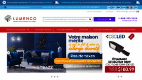 What Lumenco.ca website looked like in 2022 (2 years ago)