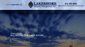 What Lakeshorepropertymanagement.com website looked like in 2022 (4 years ago)