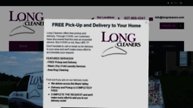 What Longcleaners.com website looked like in 2022 (2 years ago)