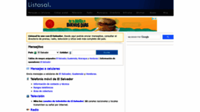 What Listasal.info website looked like in 2022 (2 years ago)