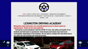 What Lexingtondrivingacademy.com website looked like in 2022 (2 years ago)