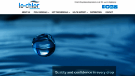 What Lo-chlor.co.uk website looked like in 2022 (2 years ago)