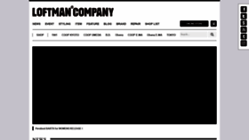 What Loftman.co.jp website looked like in 2022 (2 years ago)