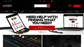 What Lindy.co.uk website looked like in 2022 (4 years ago)