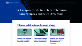 What Lacompraideal.com.ar website looked like in 2022 (3 years ago)