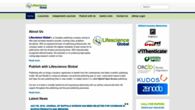 What Lifescienceglobal.com website looked like in 2022 (2 years ago)