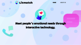 What Litmatchapp.com website looked like in 2022 (2 years ago)