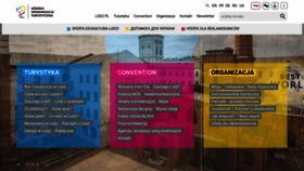 What Lodz.travel website looked like in 2022 (1 year ago)