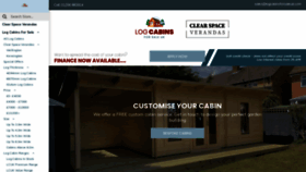 What Logcabinsforsaleuk.com website looked like in 2022 (2 years ago)
