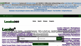 What Localzz360.com website looked like in 2022 (1 year ago)