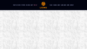 What Lionscricket.co.za website looked like in 2022 (1 year ago)