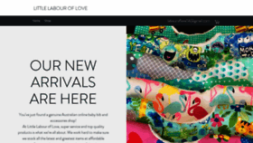 What Littlelabouroflove.com website looked like in 2022 (3 years ago)